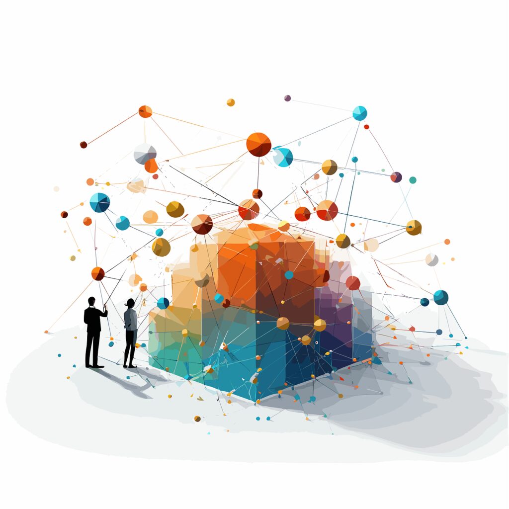 ai generated, connections, network